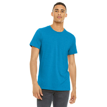 BELLA+CANVAS Neon Blue 7584 L by Bella + Canvas – Large, Cotton, Neon Blue, Model 3001CVC