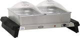 Cadco Double Buffet Server, countertop, 13-7/8" x 14" Warming Zone