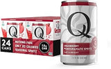 Q MIXERS Cranberry-Pomegranate Spritz, Ideal for Cocktails & Mocktails - Made with Real Ingredients, Perfectly Carbonated & Less Sweet - 20 Calories per Can - 7.5oz Fl oz Cans (Pack of 24)