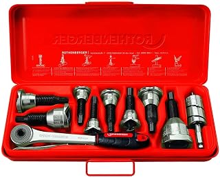 Rothenberger 22101 Tee Extractor Set, 12mm-15mm-22mm-28mm