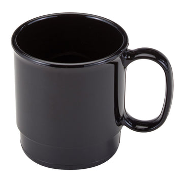 Dinnerware Cup Stacking 7.5oz. Black Case Qty by Cambro – 7 ounce, 7.0 fluid_ounces, Polycarbonate (PC), Black, Pack of 48