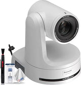 Panasonic AW-HE130 HD Integrated PTZ Camera (White) + Lens Cleaning Set - Base Bundle