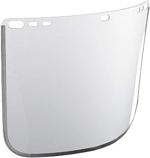 Jackson Safety F30 Acetate Face Shield, 8040 Acetate, Clear, 12 in x 8 in (138-29078) Each