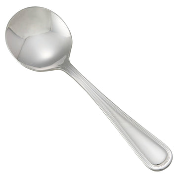 Continental Bouillon Spoon by Winco – 18/0 stainless steel, Silver, Model 0021-04