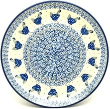 Polish Pottery Plate - 10" Dinner - Henny Penny