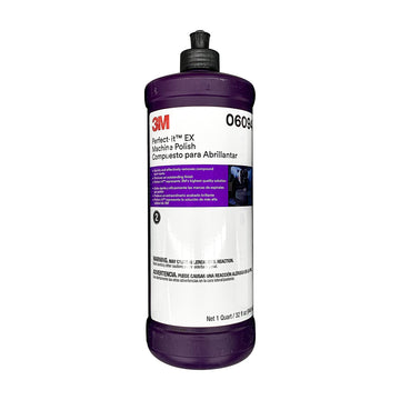 Perfect-It EX Machine Polish by 3M – 1 Quart, Aluminum Oxide, White, Model 06094