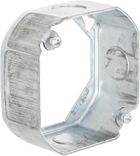 RACO 128 4-Inch Octagon Extension Ring, 1-1/2-Inch Deep, Steel