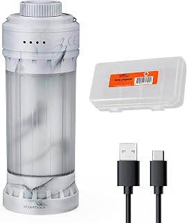 Fenix CL22R 500 Lumen Compact Lantern, USB Rechargeable and Multifunctional with Red Light and Colorful Ambient Lights for Camping, Hiking, Fishing (Iceberg White)
