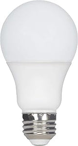 Satco 11405 5.8W LED A19 Light Bulb, 40W Replacement, 5000K Natural White, 450 Lumens