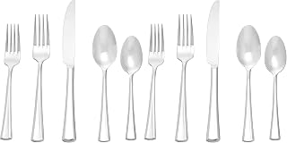 Oneida Noble Everyday Flatware, Service for 4, 18/0 Stainless Steel | (Pack of 2)