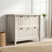 Chalked Chestnut Costa Commercial Office File Cabinet, Card & Media File Cabinets, Durable Construction, Modern Design, Ample Storage Space