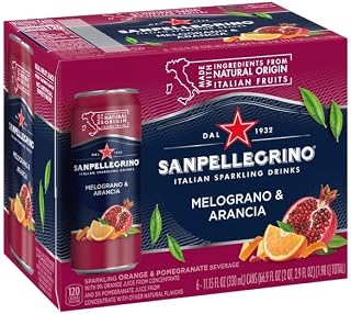 San Pellegrino Italian Melograno And Arancia Sparkling Drinks, 11.15 Fl Oz