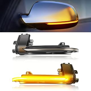 Turn Signal Light for Audi A3 8P B8.5 A4 A5 | S5 RS3 RS4 RS5 1 Pair Dynamic Side Mirror Blinker Sequential Lamp Assembly