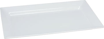 Yanco RM-4309 Rome Display Plate, 17.5" Length, 10.75" Width, Melamine, White Color, Pack of 12