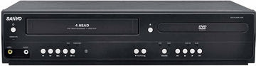 Sanyo FWDV225F DVD/VCR Player With Line-In Recording (Renewed)