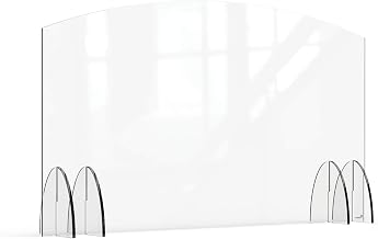 Rosseto Avant Guarde 48x28 Acrylic Sneeze Guard, 1 EA