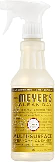 Mrs. MEYER'S CLEAN DAY Multi-Surface Cleaner, Daisy, 16 fl oz | Removes Dirt and Freshens Surfaces, Everyday Use, All-Purpose Cleaner, Cruelty Free, Made with Essential Oils