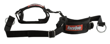 391002RQP Arm Restraint Harness Individual Straps 2 in Wide Cuffs Black by RaceQuip – Large, Polypropylene, Stainless Steel, Black