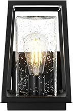 Lehigh One Light Outdoor Wall Sconce Black