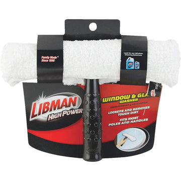 Libman Window & Glass Washer by LIBMAN COMMERCIAL – Poly/Microfiber, Multicolor, Model Libman - 193 - 6pk