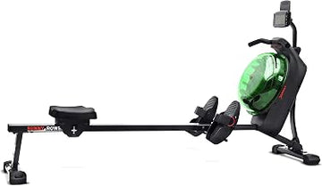 Sunny Health & Fitness Smart Hydro + Magnetic Dual Resistance Water Rower
