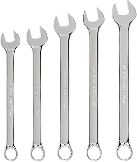 TEKTON Combination Wrench Set, 5-Piece | WCB90212