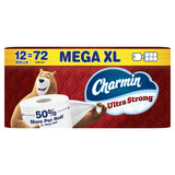 Ultra Strong Toilet Paper 12 Mega XL Rolls by Charmin – 12 Rolls (330 Sheets each), Paper, White, Model P_3613
