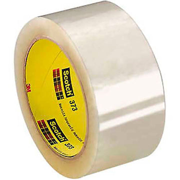 3M Brand Tape No. 373-2" X 55 Yards - 2.5 Mil - Heavy Duty Grade - Clear - Lot of by Scotch – 48 Millimeters Width x 50 Meters Length, Model 00021200723681