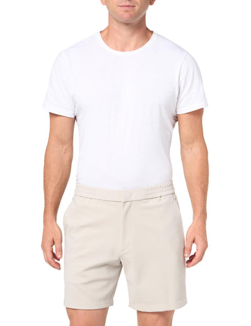 Curtis BE S 6H.PRECI by Theory – Nylon with Spandex, Putty, Model M0597201