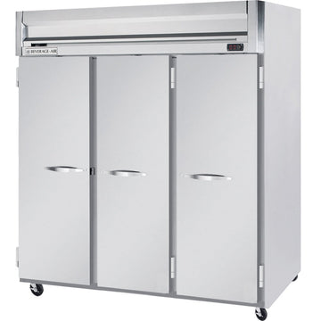 Beverage-Air HRPS3-1S 3 Door Top-Mount Reach-In Refrigerator | 74 Cu. Ft. by Beverage Air – Stainless Steel, Model HRP3-1S