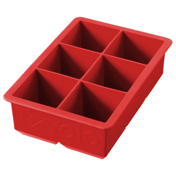 Ice Cube Tray King Candy Apple by Tovolo – Single Ice Tray, Man-Made-Material, Candy Apple, Model 313319