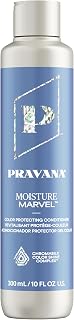 Pravana Moisture Marvel Conditioner | Nourishes, Hydrates, Moisturizes | For Dry, Color Treated Hair | Hyaluronic Acid Formula | Chromasilk Enhances Shine & Protection | Vegan | Paraben & Sulfate Free