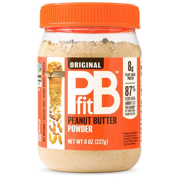Foods PB Fit Original Peanut Butter Powder by – 8 Ounce (Pack of 6), Natural, Pack of 6
