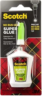 Scotch Super Glue Gel in Precision Applicator, .14 Ounces