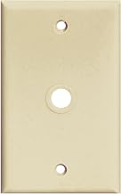 EATON Wiring Pj11A 1G Phone & Coax Plate-Almond
