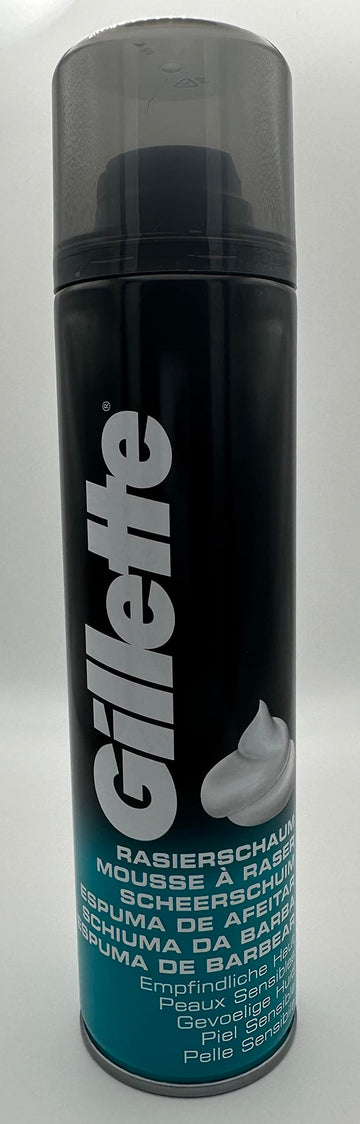 schiuma barba pelli sensibili 300ml by Gillette – Commercial Grade