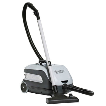 VP600 Canister Vacuum by Clarke – 18.9"L x 11.8"W x 10.6"H, Blue, Model 107412042
