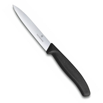 Gemüsemesser SwissClassic by Victorinox – 3.9", stainless_steel, Black, Model FBA_182254