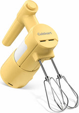 5 Speed Hand Mixer by Cuisinart – 5 Speed, Stainless Steel, Yellow, Model HM-150SYL