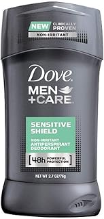 Dove Men+Care Antiperspirant Deodorant, Sensitive Shield 2.7 oz (Pack of 6)