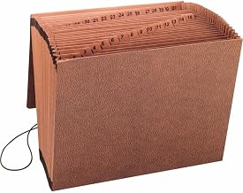 Sparco Business Source Flap Closure 1-31 Heavy-Duty Expand File, Brown