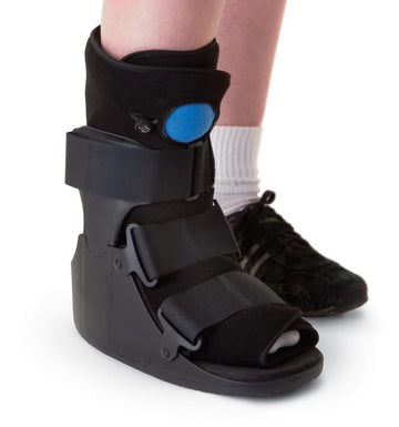 Deluxe Pneumatic Ankle Walkers by Medline – Black, Model ORT28620M