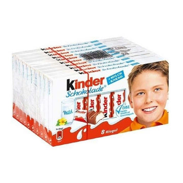 Chocolate, CASE, 8 Count (Pack of 10) by Kinder – 3.53 Ounce (Pack of 10), Pack of 10, Model BCG270583