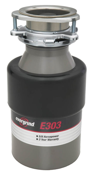 5/8 hp Garbage Disposer by InSinkErator – No Size, stainless-steel, Model E303
