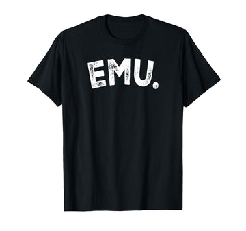 Emu. T-Shirt by Emu. - Design – Black, Model 6AVH51VW1Q0