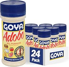 Goya Adobo All Purpose Seasoning Without Pepper, Vegan, Natural, 8 Ounces (Pack Of 24)