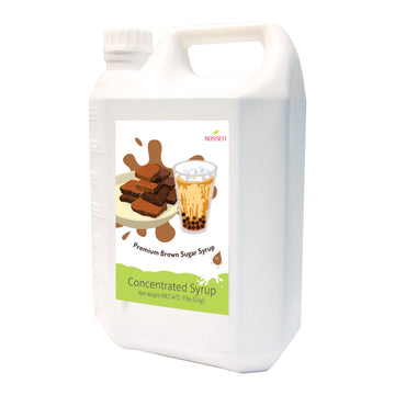 Premium Brown Sugar Syrup (11 lbs/bottle) by Bossen – 176 Fl Oz (Pack of 1)