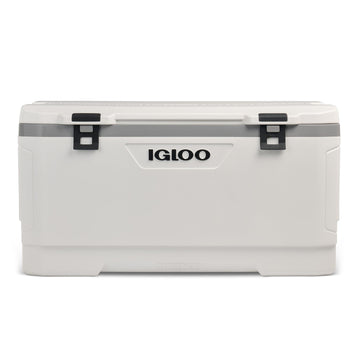 Marine Ultra 150 Qt Latitude Hard Cooler by Igloo – 150 quarts, 128.5 liters, High Density Polyethylene (HDPE), 150Qt, Model 50925