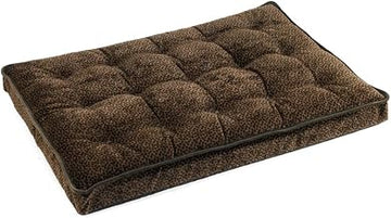 Bowsers Luxury Crate Mattress Dog Bed, XX-Large, Chocolate Bones