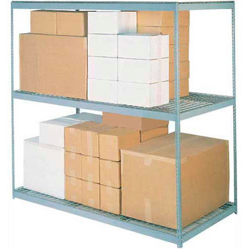Wide Span Rack 48Wx48Dx60H by Global Industrial – Alloy Steel, Grey, Model 716747